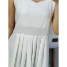Жіноча літня біла сукня (Л,ХЛ)