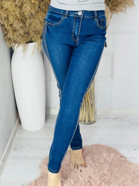 Стильні джинси з лампасами для сучасних жінок