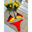 Купальник бікіні червоний