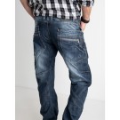 Чоловічі джинси із стильними кишенями 