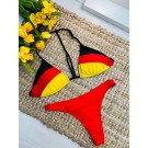 Купальник бікіні червоний