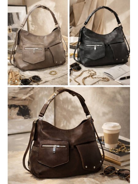 Сумка прес шкіра