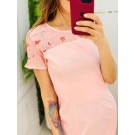Жіноча рожева сукня (М)