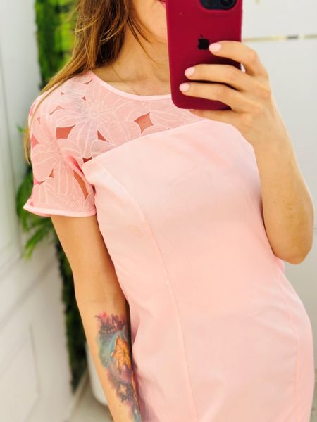 Жіноча рожева сукня (М)