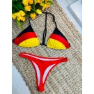 Купальник бікіні червоний