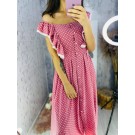 Легка приталена сукня на гудзиках