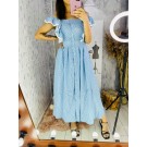 Легка приталена сукня на гудзиках