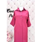 Сукня сорочка марсала 