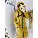 Тепла подовжена куртка на морози