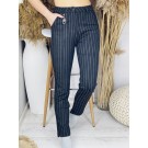 Класичні брюки в полоску на кожен день