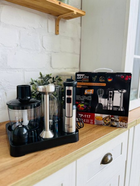 Ручний погружний блендер 6в1