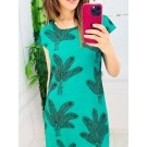 Жіноча літня зелена сукня (50)