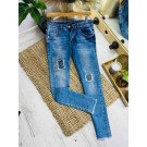 Жіночі блакитні джинси (26-30)