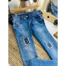 Жіночі блакитні джинси (26-30)