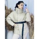 Стильна, трендова куртка з прес-шкіри