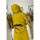 Тепла подовжена куртка на морози