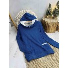 Чоловічий светр у синьому кольорі