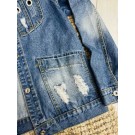 Жіноча джинсова куртка (ХЛ)