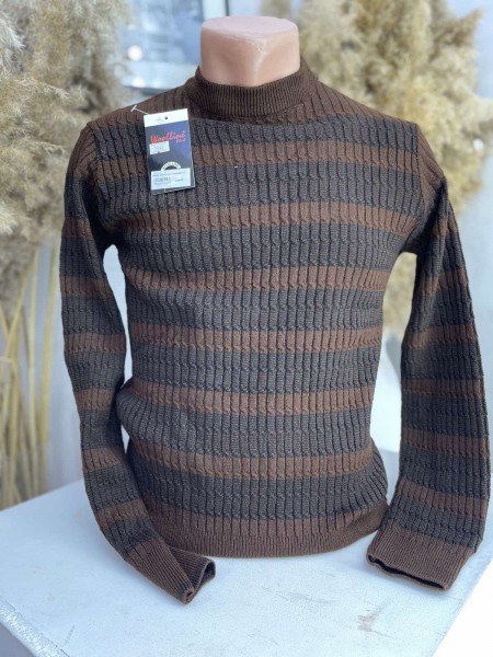 Чоловічий светр  з класичним орнаментом