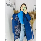 Тепла подовжена куртка на морози