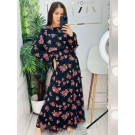Шифонова довга сукня