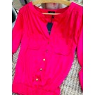 Жіноча червона блуза (ХС, С)