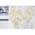 Сукня-вишиванка з бежевими квітами