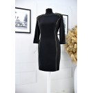 Ділова сукня з акцентними елементами