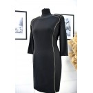 Ділова сукня з акцентними елементами